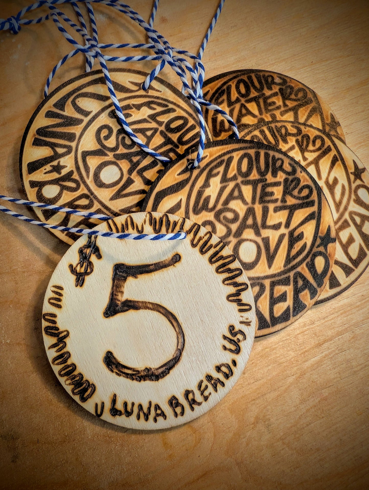 Gift Card Wooden Coins