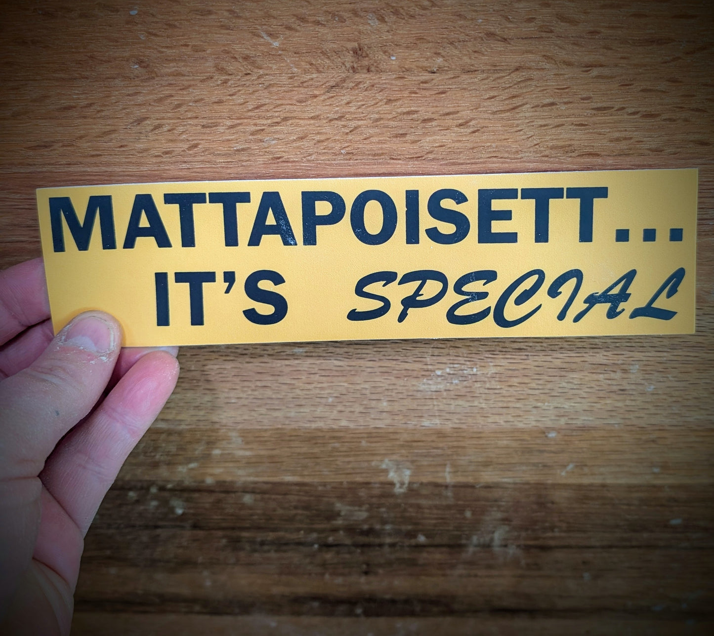 Mattapoisett it's Special Sticker